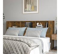 Armoire de Tête de Lit Meuble Chambre Sonoma Gris 120x18,5x102,5 cm vidaXL