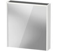 Duravit D-Code armoire à glace DC7105R18182000 650x700 mm, Weiß Matt , avec éclairage et prise J