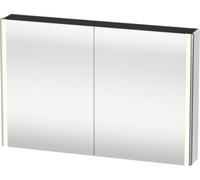 Armoire de toilette Duravit XSquare avec éclairage LED 120,0x15,6 cm, XS711404949, Couleur: Décor graphite mat