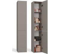Armoire de toilette étroite 31 cm ATSO - gris