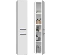 Armoire de toilette haute ATSO - blanc mat
