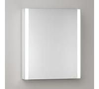 Armoire de toilette KEUCO Somaris avec éclairage 14501001101 65 x 73,5 x 13 cm, montage mural, 1 porte, miroir chauffant, charnières à droite, miroir