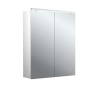 Armoire de toilette LED emco pure 2 classic avec lampe à poser, 2 portes,