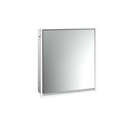 Armoire de toilette lumineuse emco loft, 600 mm, modèle encastré, aluminium/m...