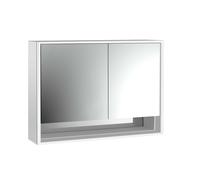 Armoire de toilette lumineuse emco loft avec compartiment inférieur, 1000 mm,...