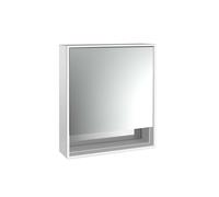 Armoire de toilette lumineuse emco loft avec compartiment inférieur, 600 mm, ...