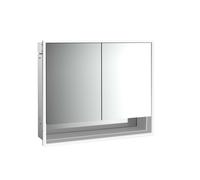 Armoire de toilette lumineuse emco loft avec compartiment inférieur, 800 mm, ...