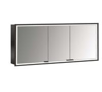 Armoire de toilette lumineuse emco prime, 1600 mm, 3 portes, modèle encastré,...