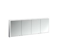 Armoire de toilette lumineuse emco prime, 1800 mm, 4 portes, avec miroir