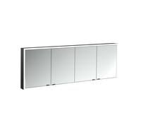 Armoire de toilette lumineuse emco prime, 1800 mm, 4 portes, avec miroir