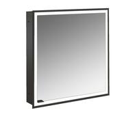 Armoire de toilette lumineuse emco prime, 600 mm, 1 porte, butée droite, modè...