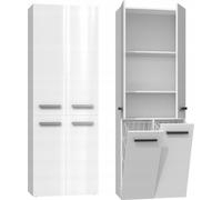 Armoire de toilette VALDUR 2 - blanc brillant
