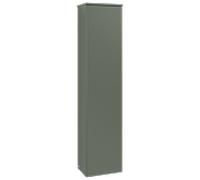 Armoire de toilette Villeroy & Boch Antao K46000HL 41,4 x 171,9 x 28,7 cm, couleur du plan vasque : laque mate vert feuille
