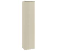 Armoire de toilette Villeroy & Boch Antao K46100HJ 41,4 x 171,9 x 28,7 cm, couleur du plan vasque : laque mate gris soie