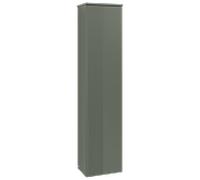 Armoire de toilette Villeroy & Boch Antao K46100HL 41,4 x 171,9 x 28,7 cm, couleur du plan vasque : laque mate vert feuille