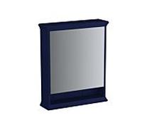 Vitra Valarte LED armoire miroir 65792 63x17x76, droite, 2000 , corps bleu acier, laqué
