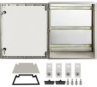 Armoire deBoîtier en acier NEMA 60 x 50 x 23 cm Boîtier deà fibre optique NEMA 3X, IP66 étanche à l'eau et à la poussière, boîtier de raccordement électrique pour l'extérieur/l'intérieur, avec plaque