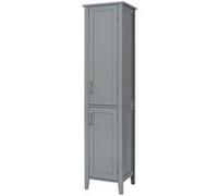 Armoire debout libre à double porte Teamson Home EHF-F0017 Gris