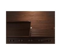 Armoire décorative pour compteur électrique, couverture murale avec étagère et crochets pour cacher la boîte à fusibles dans le salon, la maison, le bureau