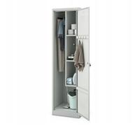 Armoire d'entretien métal AGNES Jan Nowak 500x1850x500 mm gris