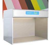Armoire d'évaluation des Couleurs à Six Sources Lumineuses, Armoire de Correspondance des Couleurs de boîte à lumière LED, D65, Tl84, F, UV, Cwf, U30 Six Sources Lumineuses, for Textiles, Plastiques,