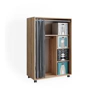 Armoire Doros, 100x146.6cm avec boxes pliables, Sonoma, Vicco 40643