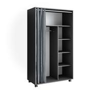Vicco Armoire Doros, Gris, 100x168cm