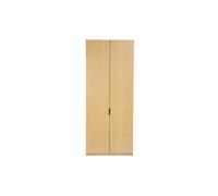 Armoire dressing avec penderie finition bois chêne L90 cm GARENCE