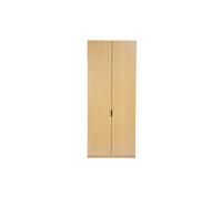 Armoire dressing avec penderie finition bois chêne L90 cm GARENCE