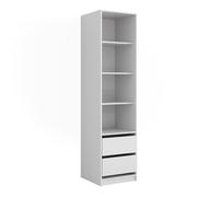 armoire Elmo, 50x200cm, Blanc, Vicco 60710