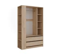 Armoire Elmo 50x200cm Lot de 2 Sonoma Vicco 61356