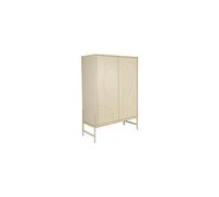 Armoire en bois beige Faces