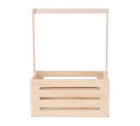 Armoire en bois pour fête prénatale, panier pour cadeaux de fête prénatale, armoire de douche multifonction en bois pour tout-petits pour la fonction et la valeur, panier pour bébé pour les nouveaux