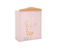 MuÑecas Arias Nature Wardrobe With 5 Hangers 40x2050x545 Cm Rose