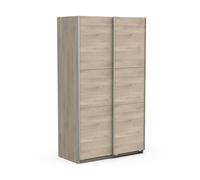 Armoire en chêne de Kronberg - 2 portes coulissantes - 116,5 x P. 59,9 x H. 203 cm