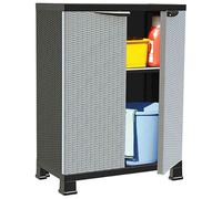 vidaXL Opbergkast 68x39x92 cm rattan ontwerp337898 Gris G