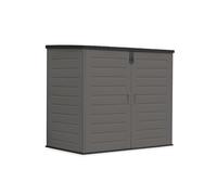 Armoire en résine 140x82x124cm. Structure en Acier, avec Plancher Inclus. Coffre extérieur, Hangar 1170 litres