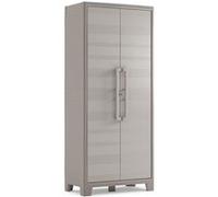 Armoire en résine multispace avec tablettes terrasse extérieur Gulliver Beige G
