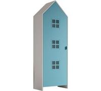 Armoire Enfant Maison "Casami Bruges" 171cm Bleu