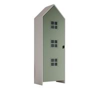 Vipack Armoire enfant 1 porte Casami Bruges Entangled 171 cm Vert/Blanc