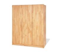 Pinolino Armoire enfant 3 portes Natura, bois