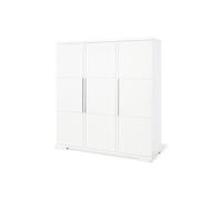 Armoire enfant - PINOLINO - Polar - 3 portes - Blanc laqué