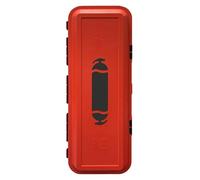 Armoire Extincteur Polypropylène 9L/Kg Eau, Poudre ou 5Kg CO² - Coffret extincteur - Résistante Chocs, UV, Poussière, Étanche - Fenêtre de Contrôle