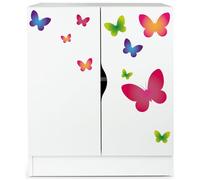 Armoire fonctionnelle - Roma - Meubles pour enfants, commode au design magnifique Papillons