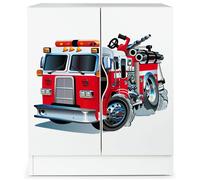 Armoire fonctionnelle - Roma - Meubles pour enfants, commode au design magnifique Pompier