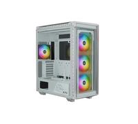 Armoire Gamer - XPG - BATTLECRUISER II - E-ATX - 4 Ventilateurs ARGB - Verre Trempé Blanc