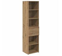 vidaXL Haut Armoire avec tiroir Chêne artisanal 45 x 42,5 x 185 cm