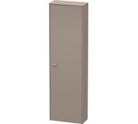 Armoire haute Duravit Brioso 177,0x52,0x24,0 cm, 1 porte, charnière droite, 1 étagère en bois, 3 étagères en verre, BR1321R4343, Couleur: Basalt Matt Décor, Poignée Basalt Matt