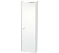 Armoire haute Duravit Brioso 177,0x52,0x24,0 cm, 1 porte, charnière droite, 1 étagère en bois, 3 étagères en verre, BR1321R1018, Couleur: Décor blanc mat, poignée chromée