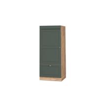 Armoire haute Fame-Line, 60cm, Vert Or Campagne/Chêne doré, Vicco 38616